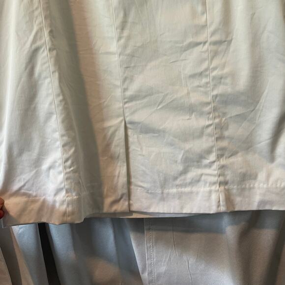 Calvin Klein sleeveless white lined pre owned dress size 10 - Picture 13 of 16